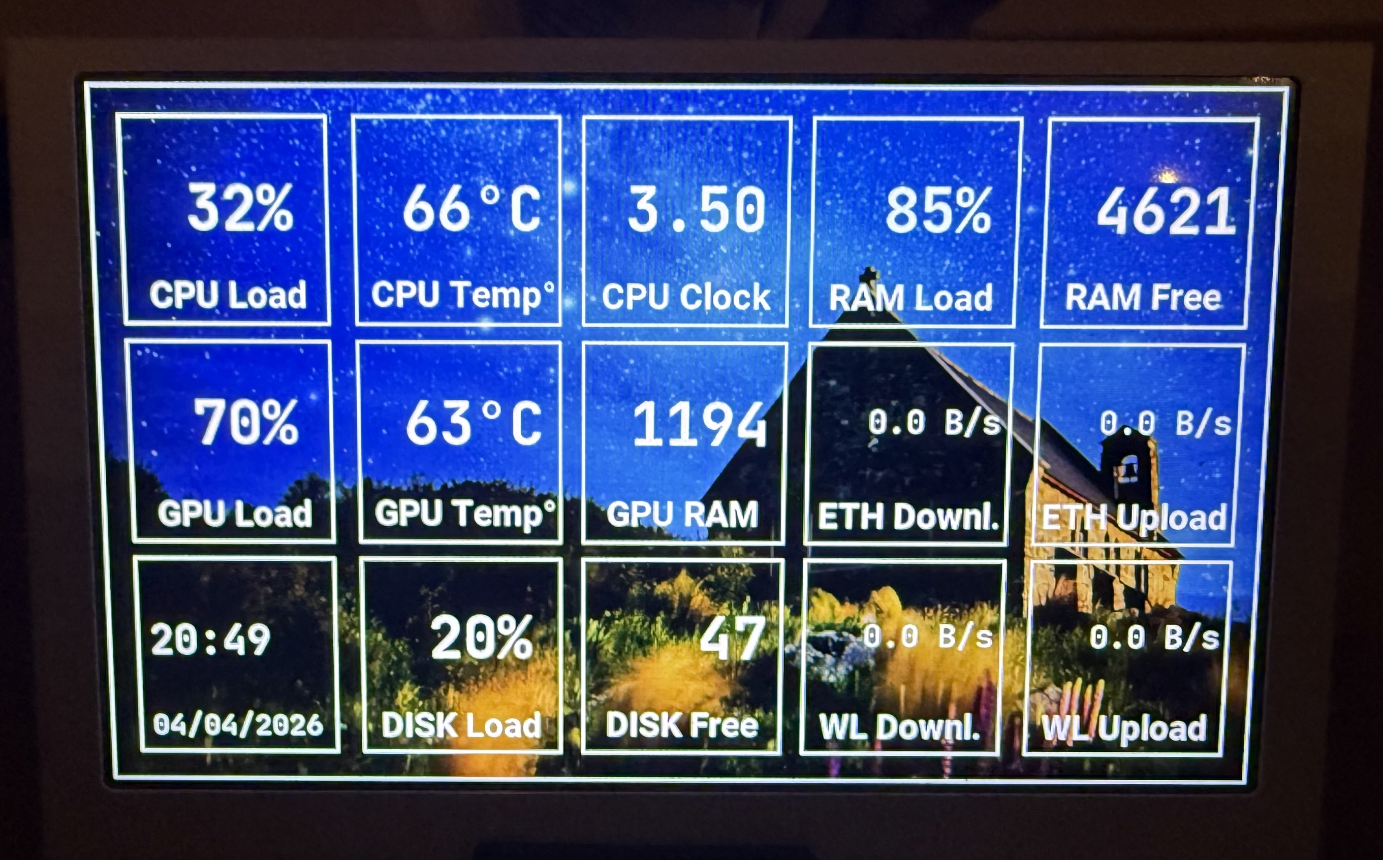 After the fix. All sensors populated.